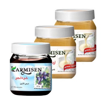  انجير و ارده ممتاز کارمیسن - 320 گرم مجموعه 3 عددی634937fa656f3994100